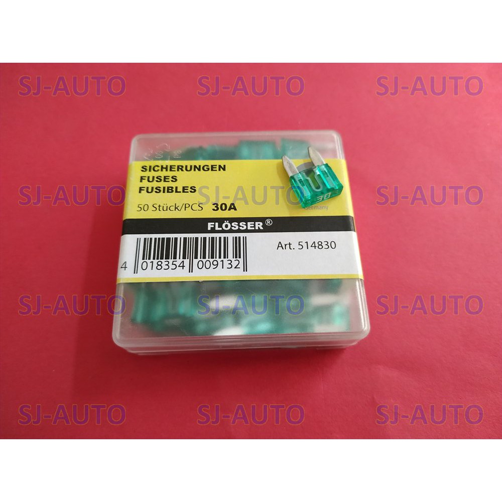 Sekring DX Mini Flosser 30A Sekring Gepeng Mini Flosser 30A