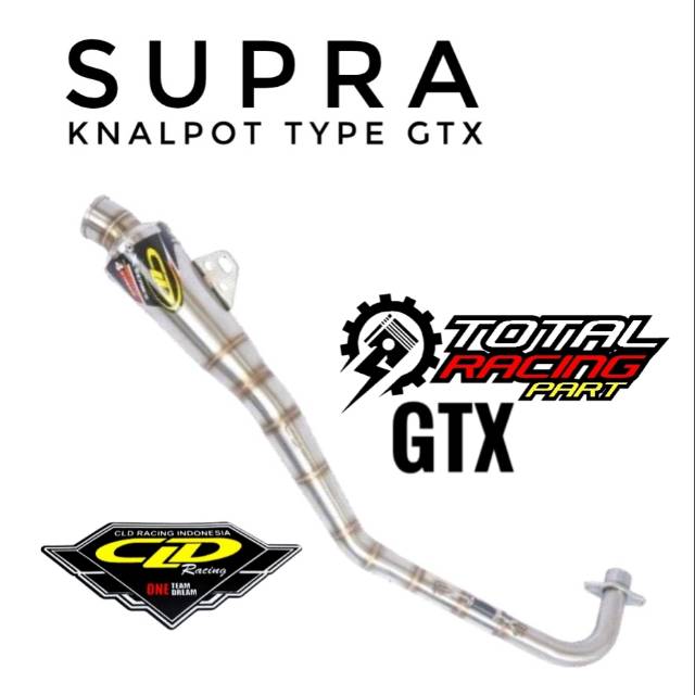 KNALPOT GTX SUPRA CLD