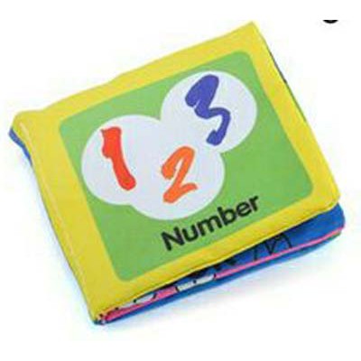 Mainan Bayi Buku Kain Edukasi 6pcs/set - Baby Toy Book set-1 number
