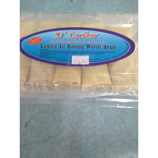 

D'lecker lumpia isi 12/500g