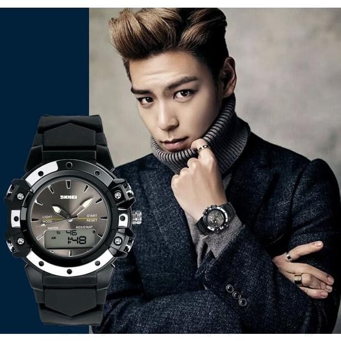 Jam Tangan Wanita Digital SKMEI 0821 Black Water Resistant 30M