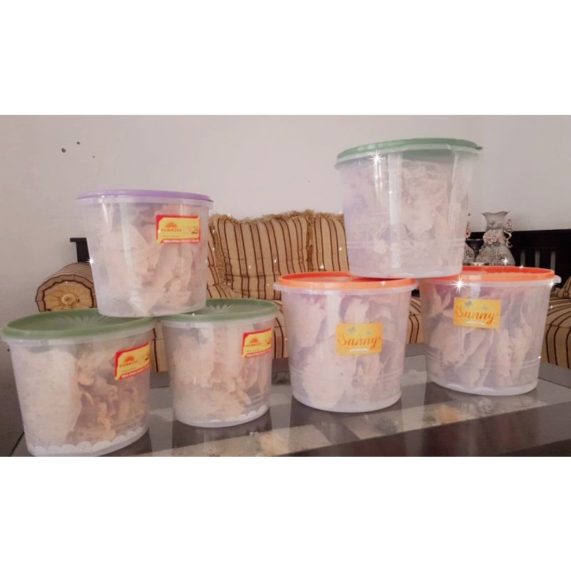 

Peyek kacang Toples 5lter