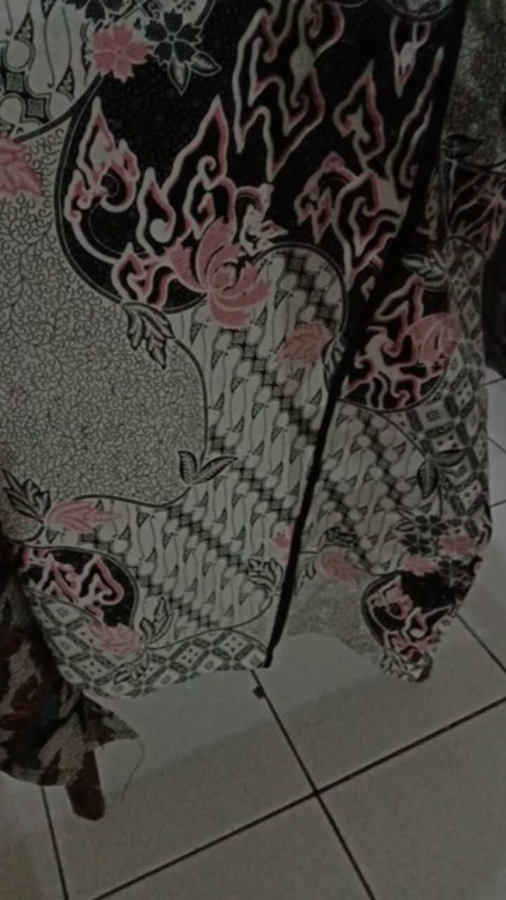 [ Terbaru ] Atasan Batik Wanita Kerja Kantor Ori Shabirah Batiksolo Blouse Blusebatik Batikmodern Xl