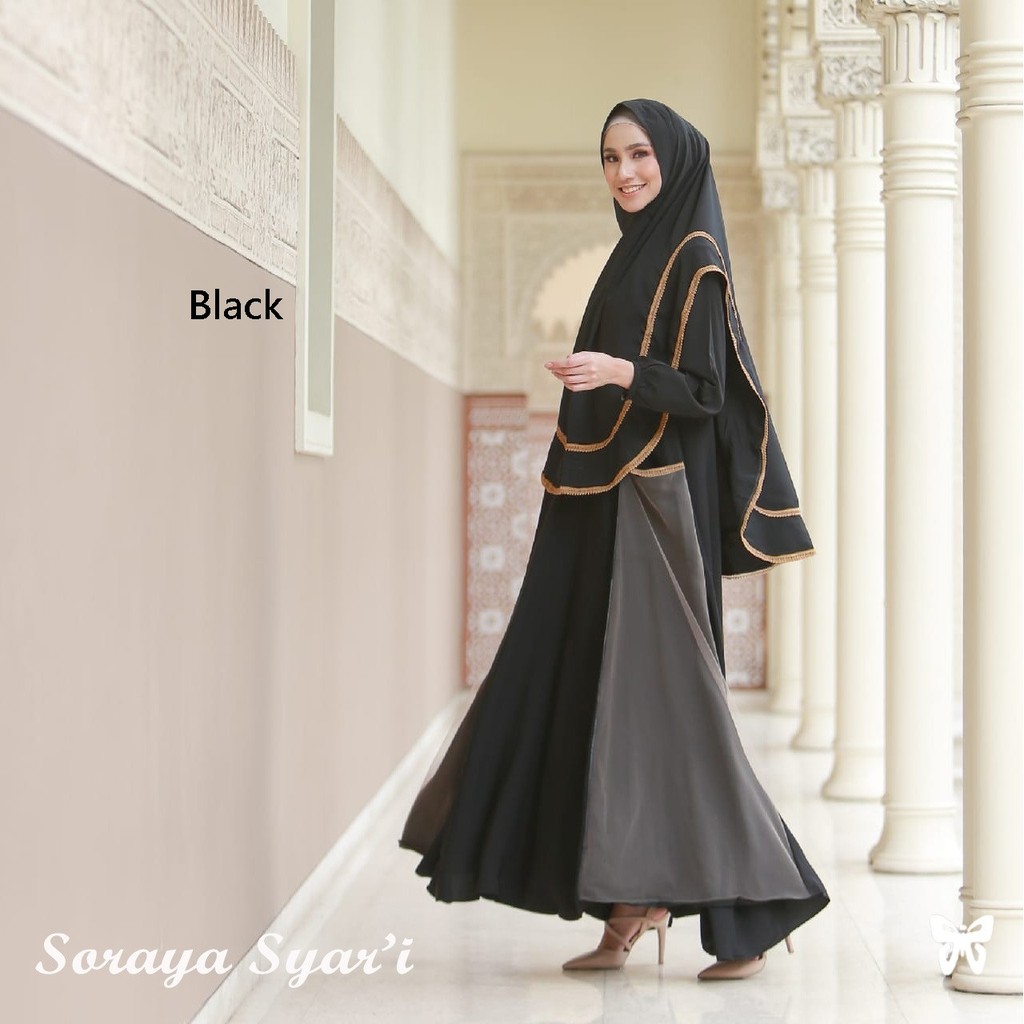 HOPYLOVY - SALE Gamis Wanita Soraya Syari