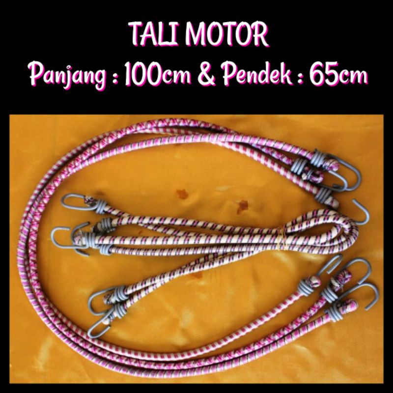 Tali Motor / Tali Sebaguna Pengikat Barang Panjang 100cm