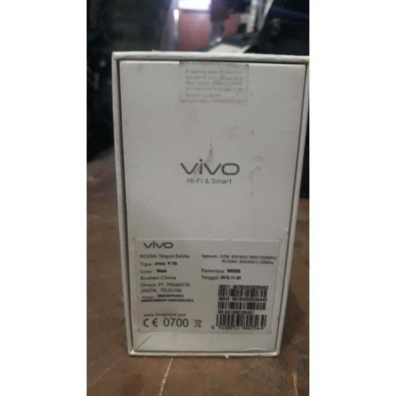 Dus hp bekas vivo y15