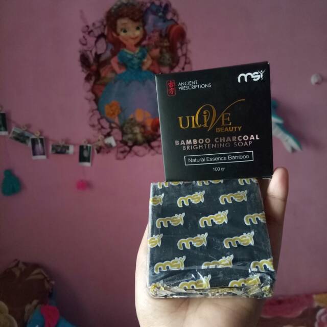 Sabun Bamboo MSI / Bamboo Charcoal MSI / Arang Bamboo MSI / Charcoal MSI / Sabun Obat Jerawat