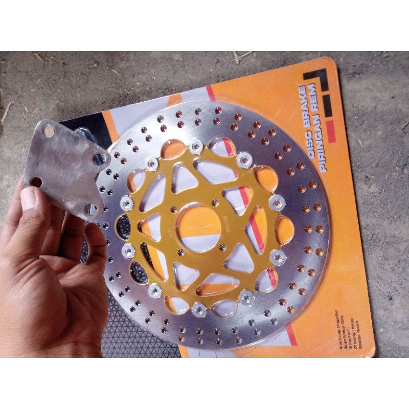 piringan cakram RX king lama 1 piston 300mm pakai velg Jupiter