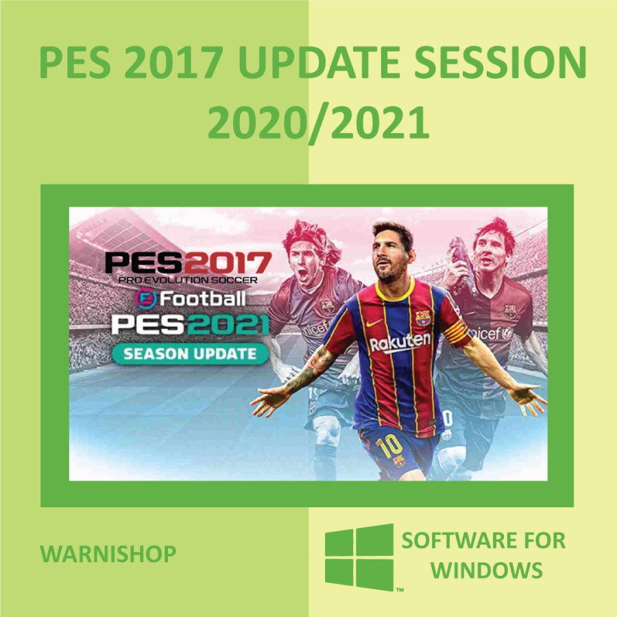 DVD PES 2017 Full Version Update Patch Terbaru 2020 Game PC terbaru Game Bola Game Football Pro Evol