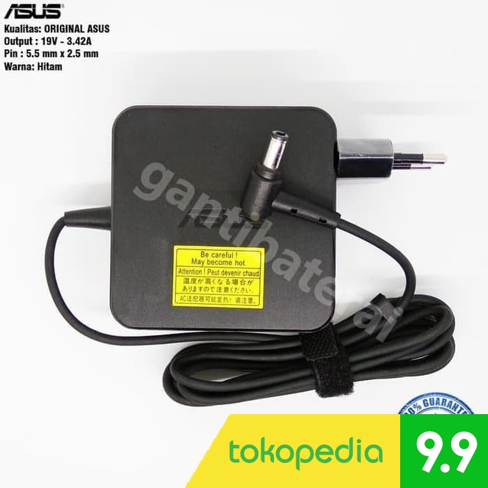 Adaptor Charger asus K40 K40IJ K40IN K40IJ K42 K42F X452 Square ORI