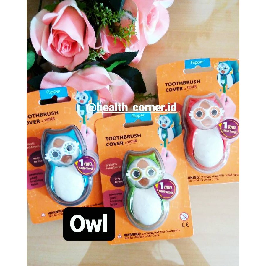 Flipper Owl Toothbrush Holder