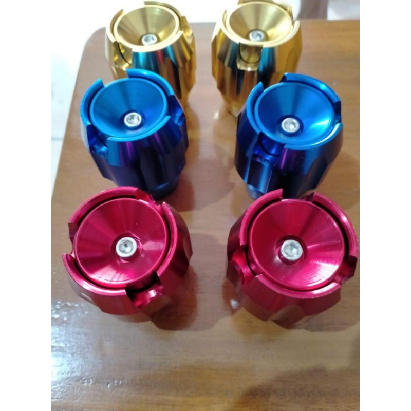Jalu as bandul Jalu as roda depan cnc full warna motor n-max - Vixion - beat - Vario dll universal