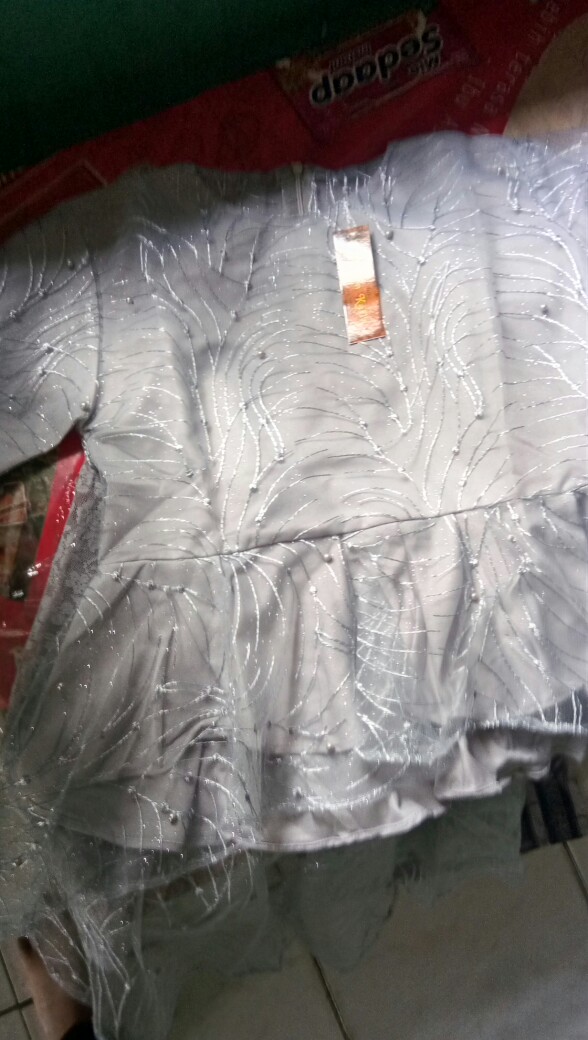 Batik Couple Brokat Tile Mutiara Annabel 136