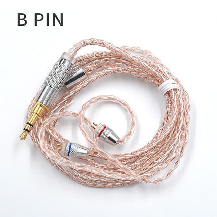 COPPER SILVER BLENDING Cable - KZ - Upgrade Cable NO MIC