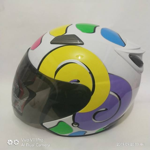 Helm Cewek - Helm Half Face Dewasa SNI