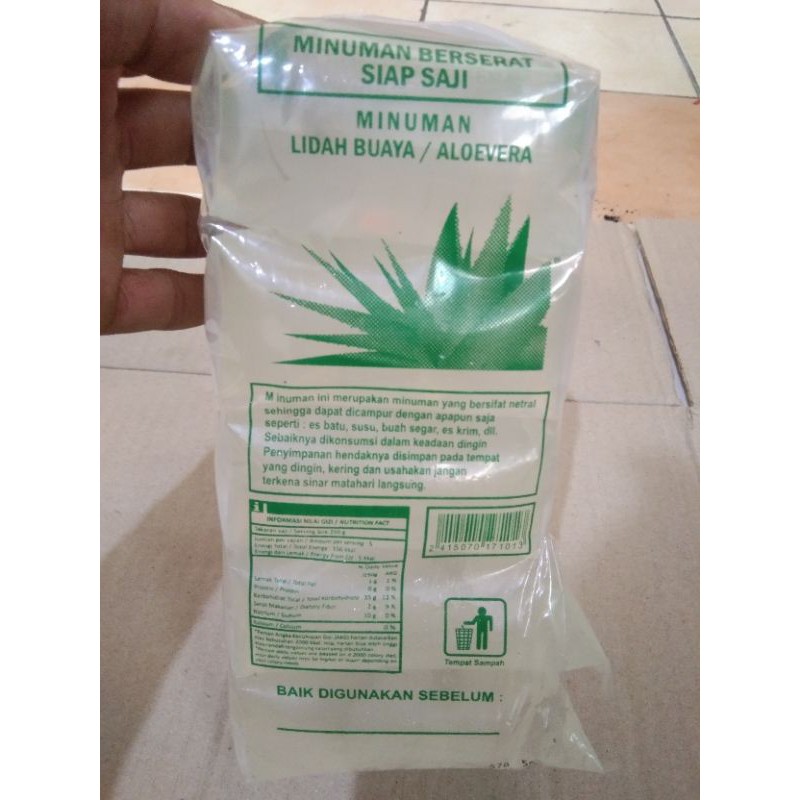 

Minuman Lidah Buaya Aloevera 100% Gula Asli