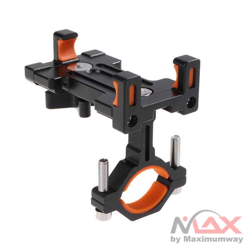 Holder SmartphoneHP Sepeda Aluminum Handlebar Bracket Anti Slip aksesoris sepeda elektrik MTB BMX