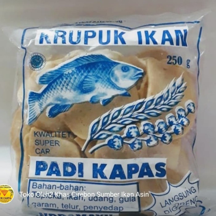 

NEW Kerupuk Ikan PADI KAPAS Biasa - Ikan