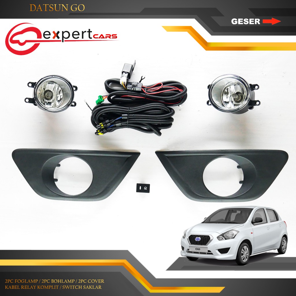 FOGLAMP LAMPU KABUT DATSUN GO GO+ PLUS PANCA 2014 2015 2016 2017