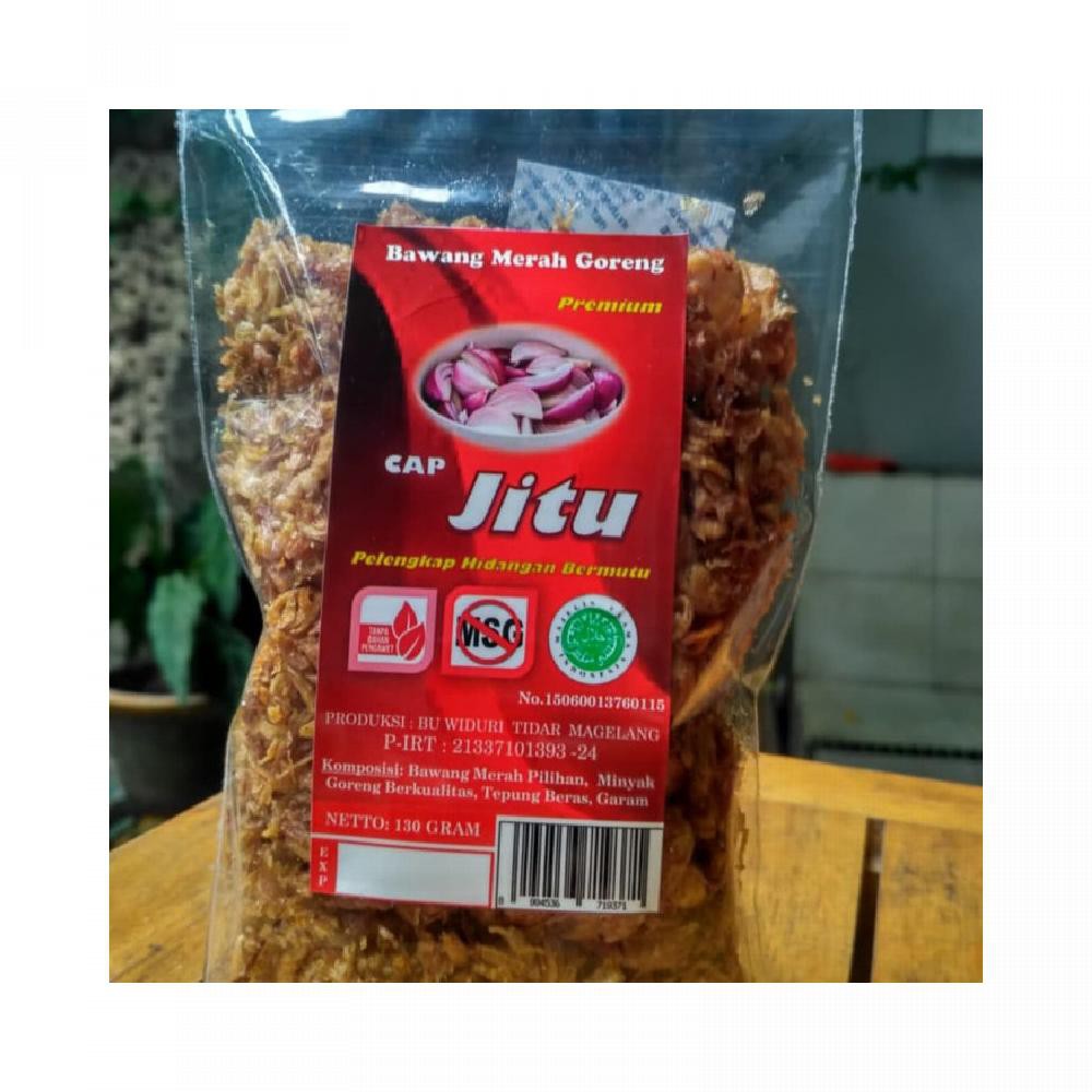 

BAWANG GORENG PREMIUM CAP JITU 130GRAM