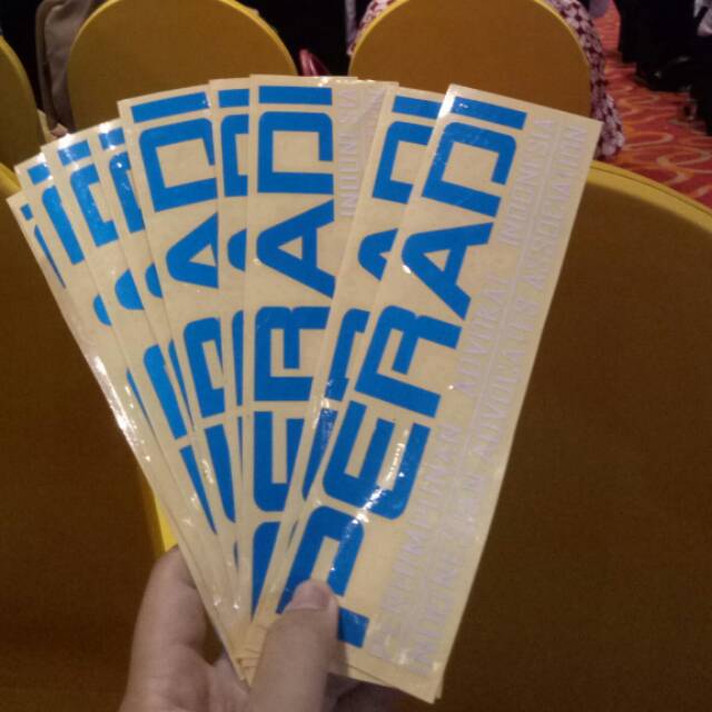 

Sticker Advokat PERADI, Stiker PERADI