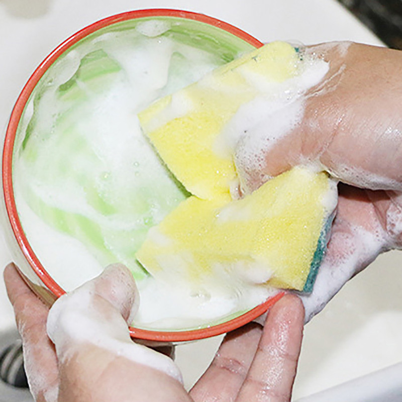 Microfiber Dish Cleaning Sponge Wipe / High Density Sponge Wipe / Dish Cleaning sponge