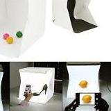 Mini Photo Studio Light Box LED Mini Foto Studio Kecil Small Studio Poto midio