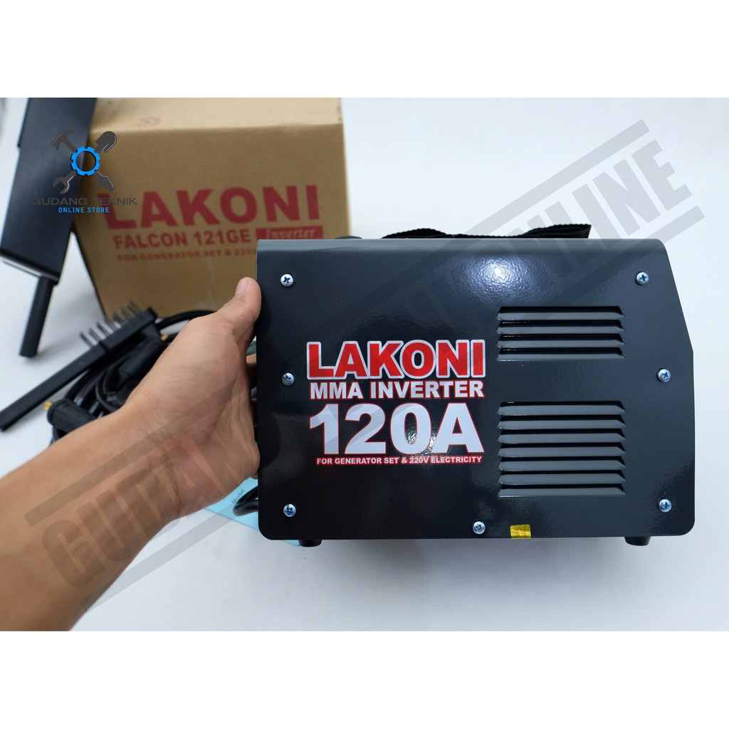 Mesin Las Lakoni Falcon 121GE - Travo Las Inverter Lakoni 900 watt 120A