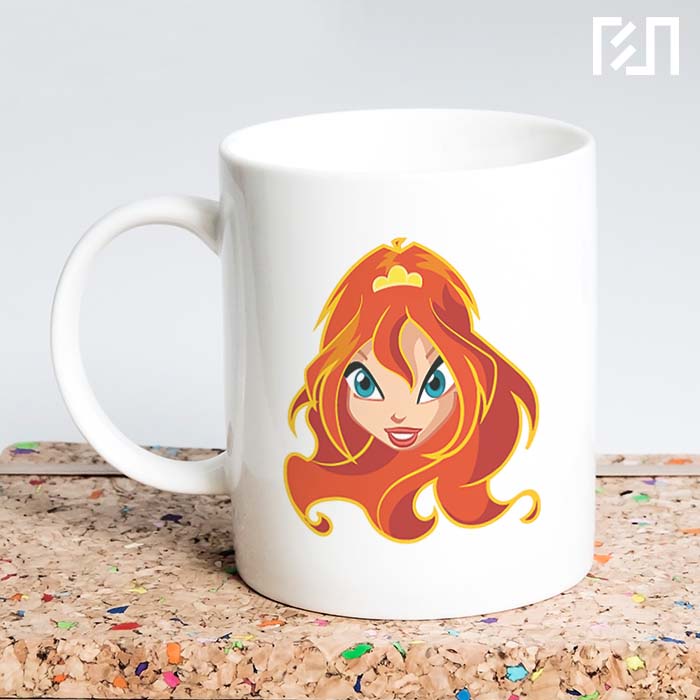 Mug Icon Cartoon Winx Bloom