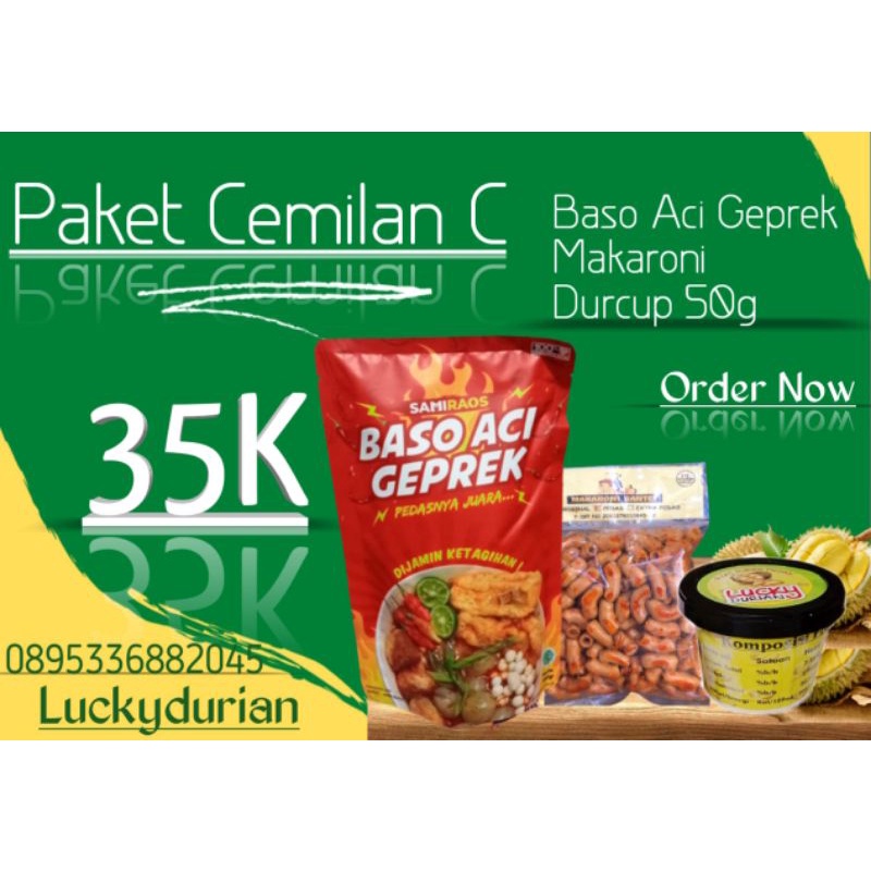 

Paket Cemilan C