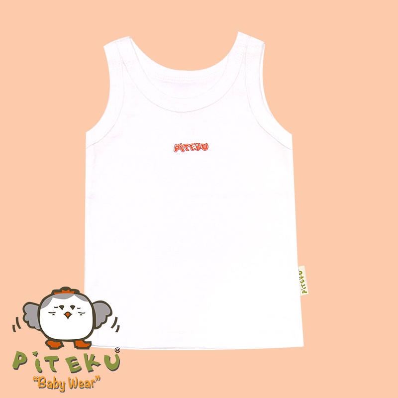 KAOS SINGLET PUTIH PITEKU / KAOS DALAM BABY