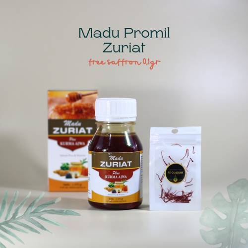 

Mirani - Madu Promil Zuriat Free Saffron alqurthubi