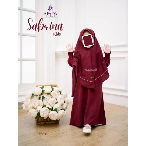 gamis syari sabrina kids by afada hijab