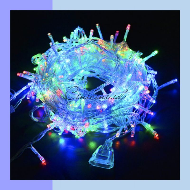 CINICINI Lampu Tumblr RAINBOW Lampu Natal LED Dekorasi