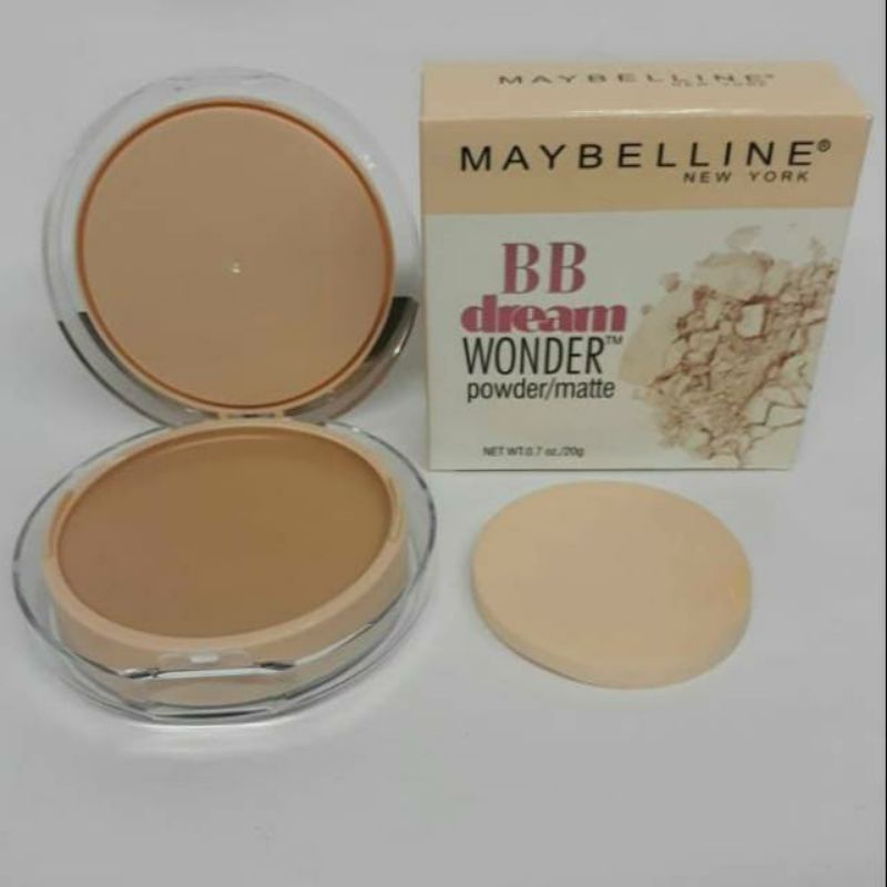 BEDAK MAYBELLINE BB DREAM WONDER 2IN1 LAMA