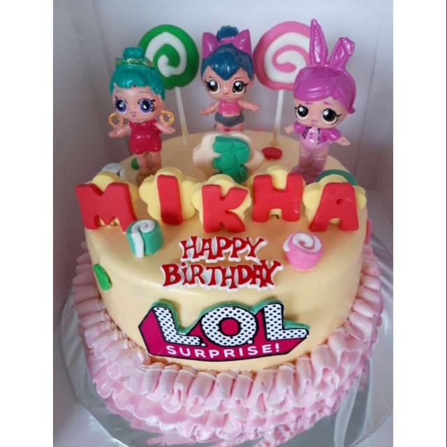 Kue Ulang Tahun LOL / Cake Ultah LOL