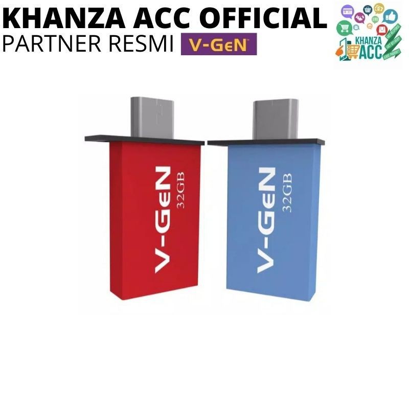 KHANZAACC OTG Flashdrive VGeN 32GB USB OTG VGEN