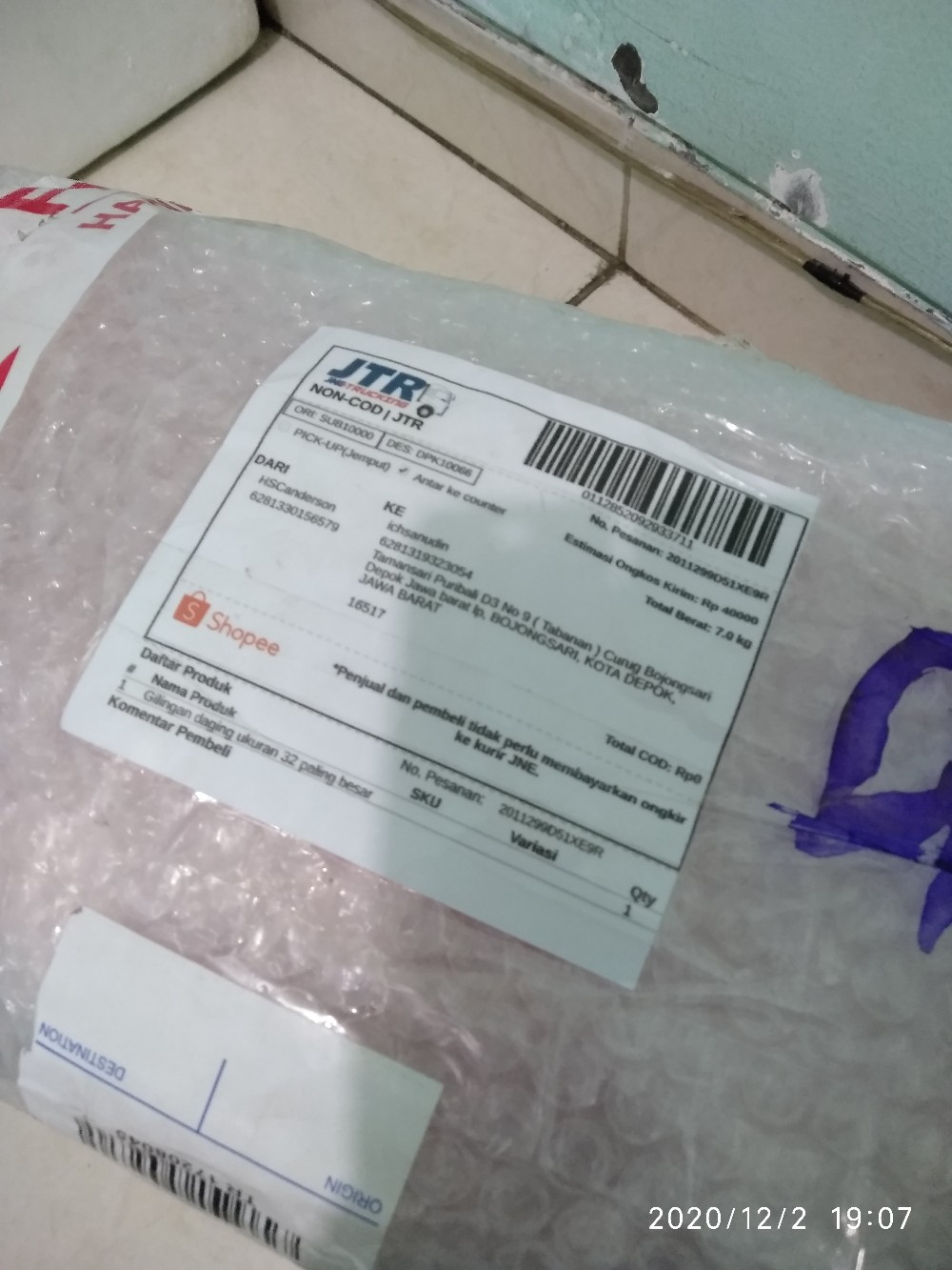 Gilingan Daging Ukuran 32 Paling Besar