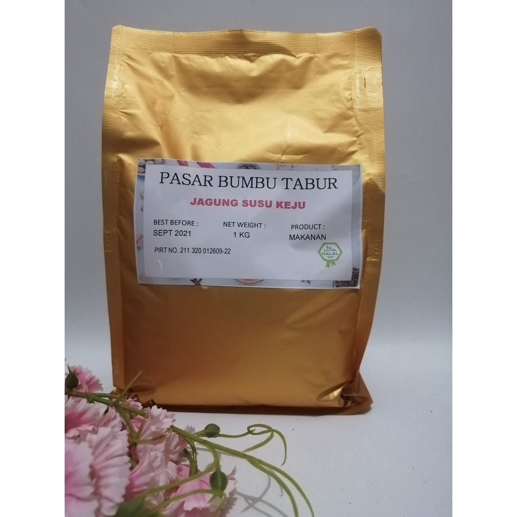 

BUMBU TABUR JAGUNG SUSU KEJU 1 KG BUBUK MAKANAN ENAK MURAH HALAL
