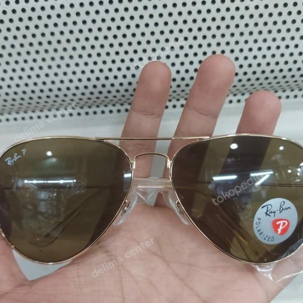 Rayban Aviator 3062 62 Lensa Brown Original