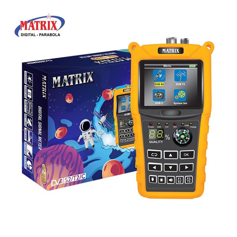 satelit finder matrix cf-860 / digital signal meter/satfinder matrix
