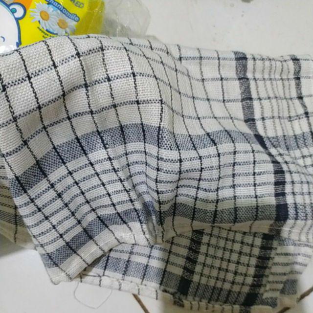 Serbet Kotak / Kain Lap / Serbet Dapur / Kain Serbet - Putih