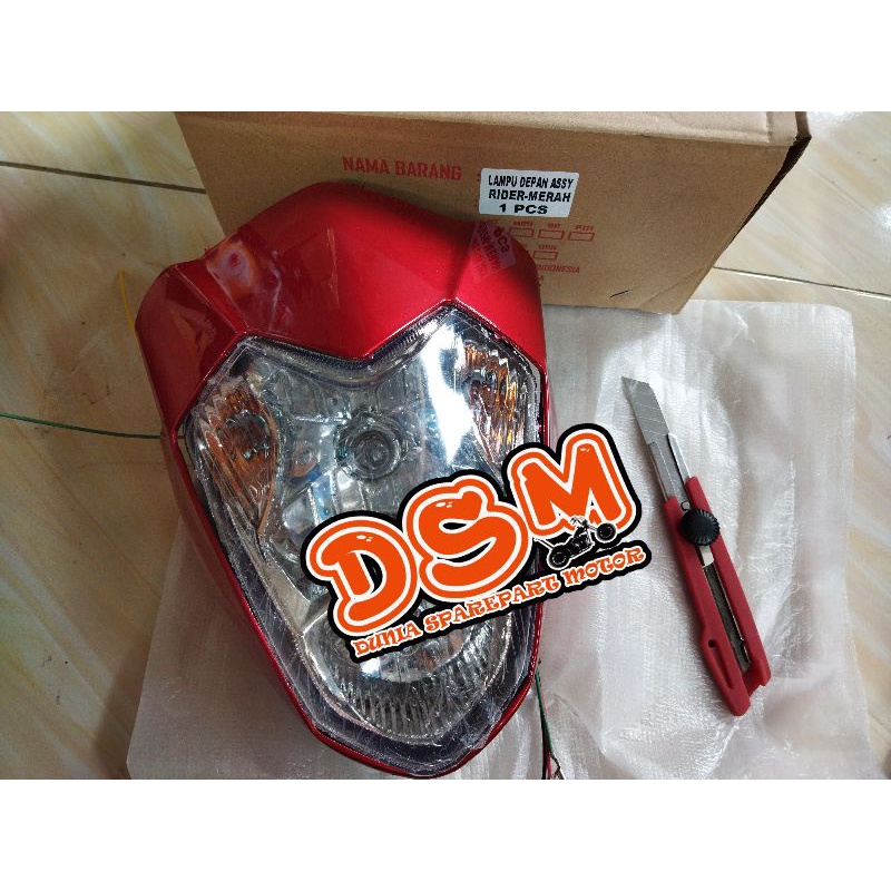 BATOK SATRIA RAIDER THAILAND MERAH / BATOK FU RAIDER 2005-2008 THAILAND MERAH