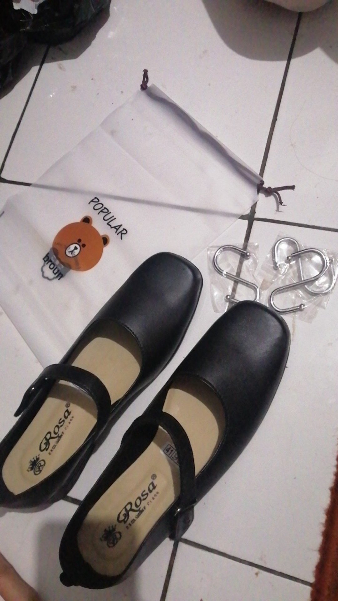 Gantungan S Hook Crhoom Stainless Letter Tebalcp