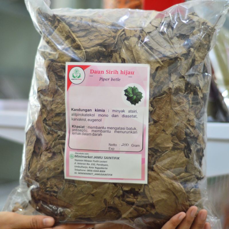 

Sirih Hijau Kering Premium