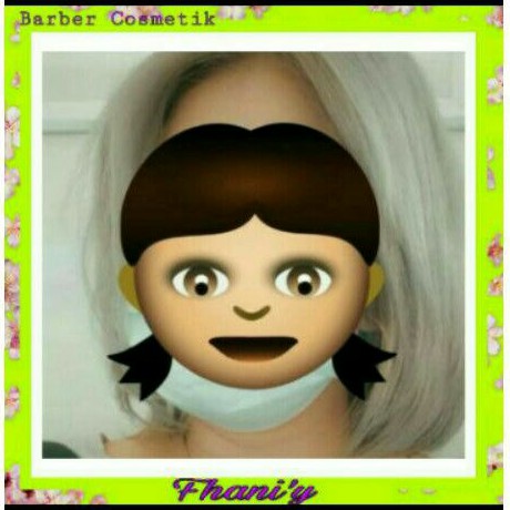 cat rambut diosys warna ash abu abu putih hair Color pewarna rambut