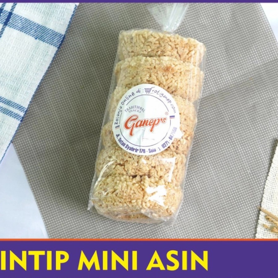 

Intip Mini - Asin Snack Camilan Renyah Oleh - Oleh Khas solo