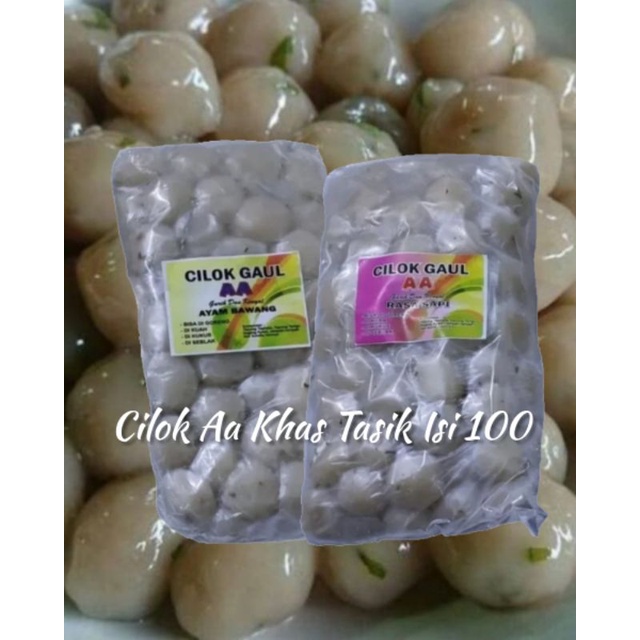 

Cilok Mentah AA 100pcs Khas Jawa Barat Aci Colok Mantul