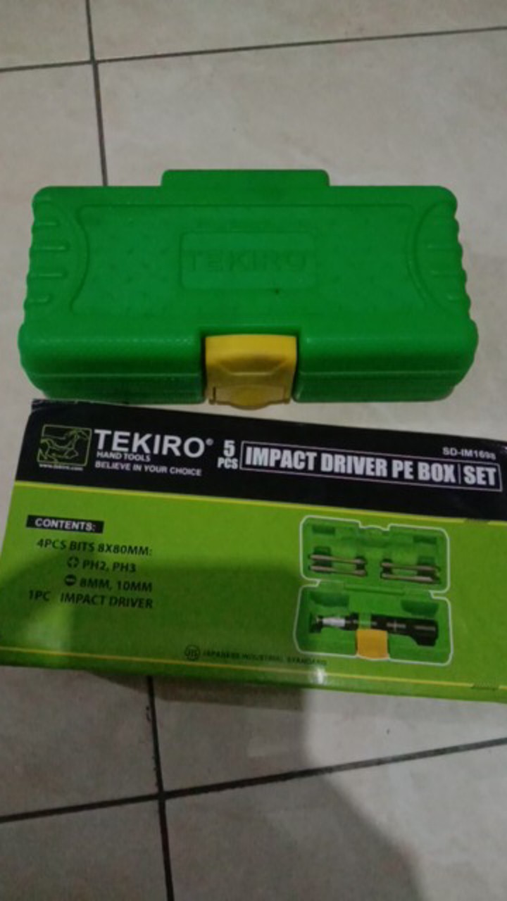 Obeng Ketok Tekiro 5pcs Obeng Getok Tekiro Original