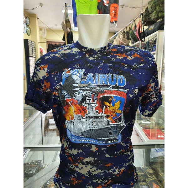 kaos loreng POLAIRUD | kaos oblong loreng POL AIR Kapal  | kaos dalam loreng POLAIRUD | kaos LORENG 
